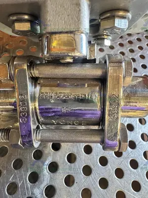 Used PROMATION P1-24PN4-ACDC PRECISION ACTUATION VALVE 300 LBS/35NM W/ 3.4" VALVE Valves/Fittings California US | Equipment Lab #1418448