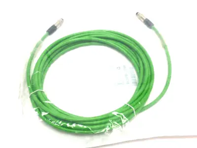 NEW SIEMENS SIMATIC COMMUNICATION BUS CABLE 5M LENGTH M8 CONNECTION