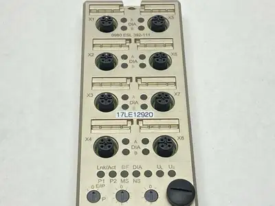 USED LUMBERG AUTOMATION MULTIPROTOCOL I/O DEVICE 8X M12 934882002