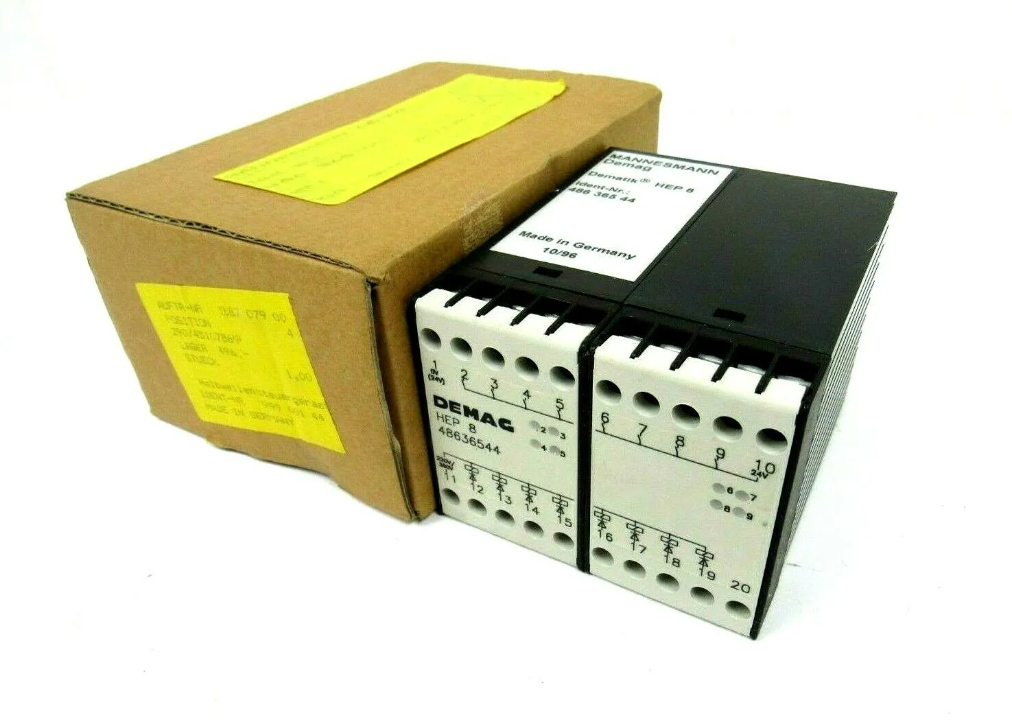 NEW MANNESMANN DEMAG 486-365-44 CONTACTOR 290/45107869 48636544