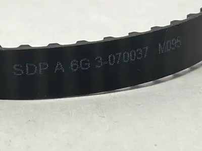USED SDP/SI .200" (XL) PITCH 70 TEETH 3/8" WIDE URETHANE BELT LOT OF 7