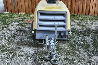 Used 2017 ATLAS COPCO XAS 110 Rotary Screw & Sliding Vane Air Compressors Texas US | Proxy Equipment #1385386