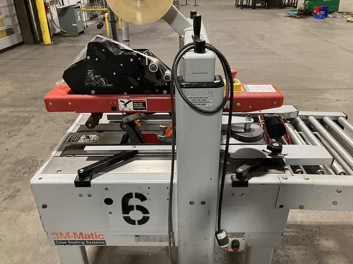 Used 3M-MATIC 200A CARTON SEALER ADJUSTABLE CASE SEALING SYSTEM 115V TOP BOTTOM TAPER _UNKNOWN_ Case Sealers - Tapers | Paper Converting Equipment #395860
