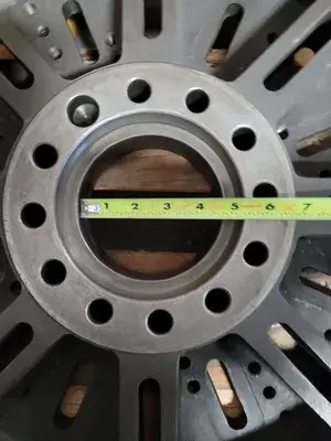 FACE PLATE FOR LATHE, 19-5/8" DIAMETER, A2-8 MOUNT