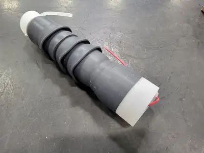 Cold Shrink QT-III Silicone Rubber Skirted Termination Kit