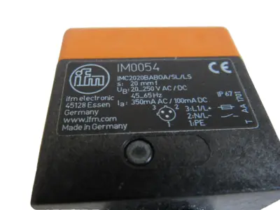 NEW IFM EFECTOR IMC2020BABOA/SL/LS-100FK-IM0054 INDUCTIVE SENSOR