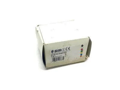 USED PIZZATO ILLUMINATED EMERGENCY PUSHBUTTON W/ LOCKING COLLAR