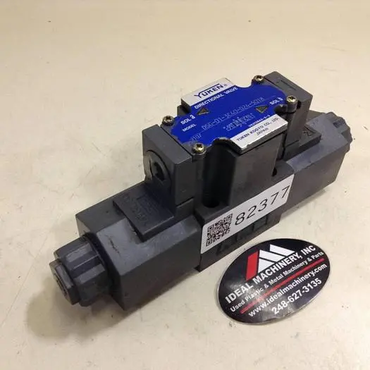 Used YUKEN DSG-01-3C40-D24-5018 Valves/Fittings Michigan US | Ideal Machinery #799082