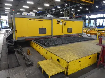 USED ESAB TRUMPF HEAVY DUTY BEVELCUT LASER 24 X 6,3 METER