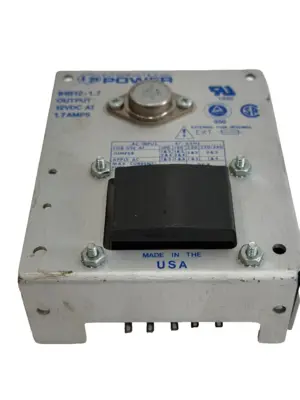 NEW INTERNATIONAL POWER IHB12-1.7 POWER SUPPLY 12VDC 1.7AMPS IHB1217