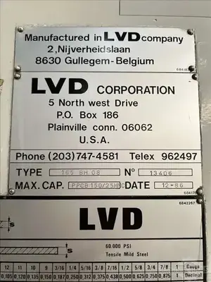 USED LVD 165 BH 08