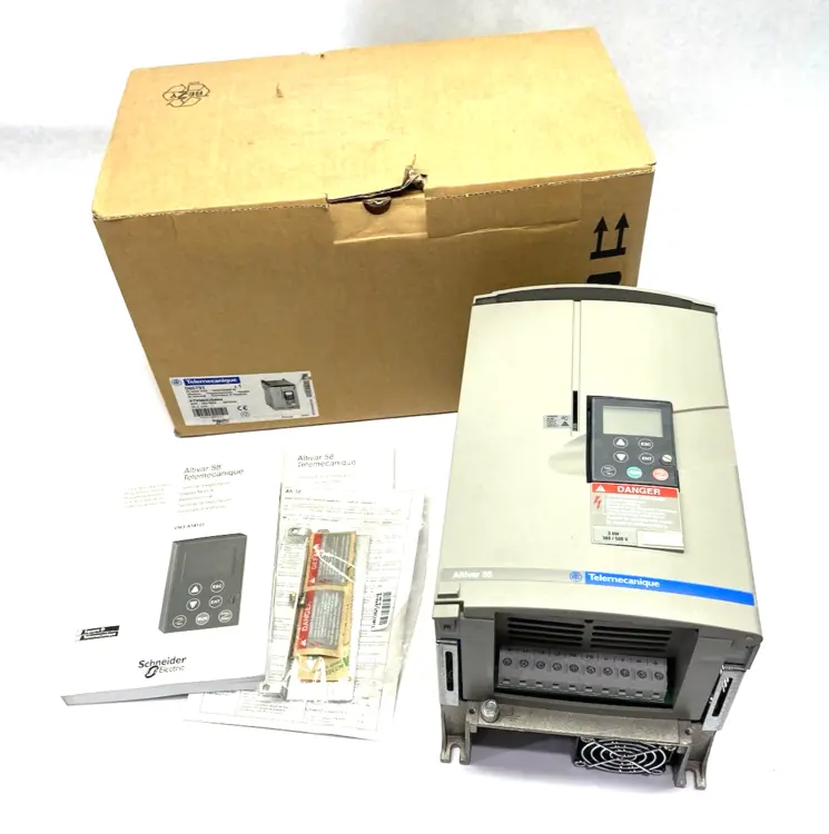 New | in-Stock Schneider Electric, Telemecanique Altivar 58 Adjustable Speed Drive 3kW, Class A Filter Variable Speed Drives Michigan US | Maverick Industrial Sales #1402075