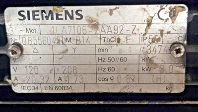 PFEIFFER VACUUM PUMP DBP-050-4