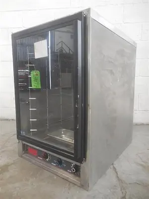 Lang stainless steel electric oven.