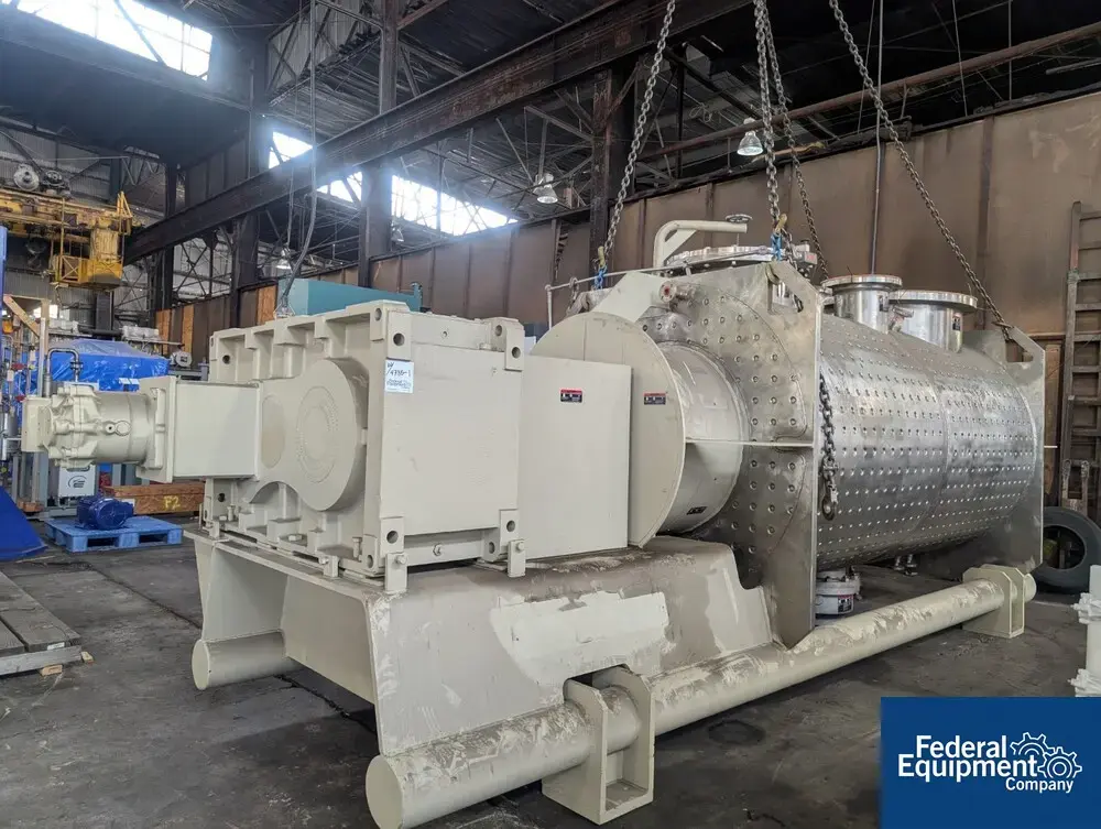 NEW Littleford 212 Cu Ft Littleford Mixer Dryer, Model VT 6000 D, S/S, Vac., JKT.