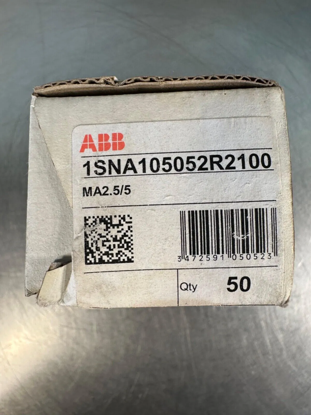 Abb MA2.5/5 1Sna105052R2100 / 1SNA105052R2100 box W. 50 unit (4C-37)