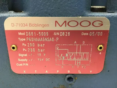 USED MOOG D661-5009
