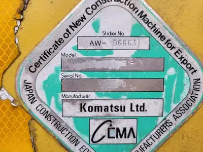 USED 2001 KOMATSU WD600-3