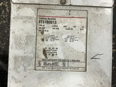 Used GENERAL ELECTRIC 9T51B0013 Transformers Ohio US | HGR 24 #1452425