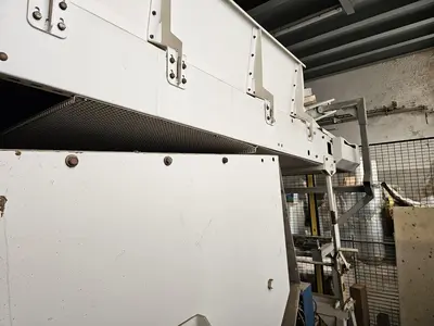 USED HOSOKAWA TWO-STAGE PLASTIC SHREDDING AND GRANULATION SYSTEM