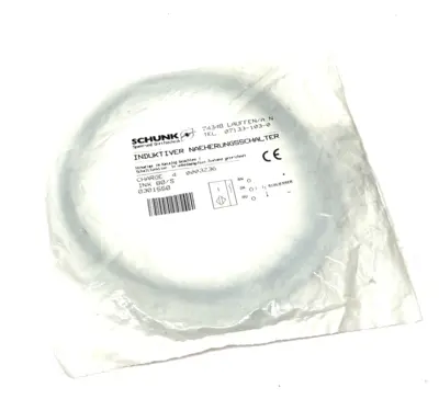 0301550 | Schunk  Inductive Proximity Switch INK 80/S - New