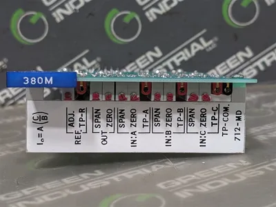 Moore 15532-3FM Multiplier / Divider Board W380-115-72/1 Used