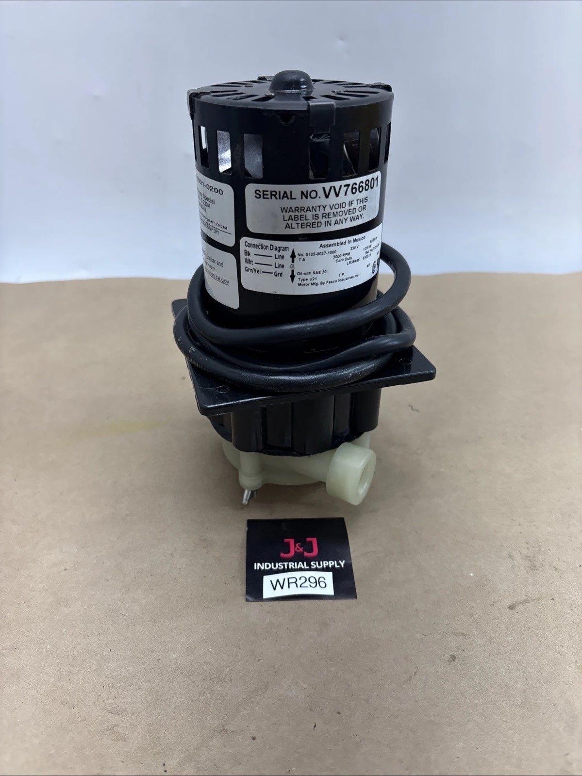 March 766801, Motor 230V MDXT-3 New In Box,fast Shipping.