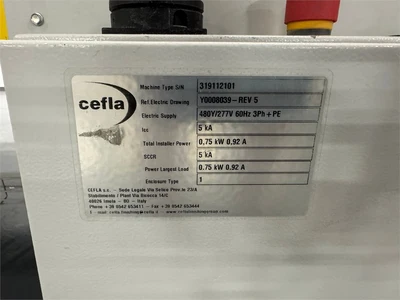 USED 2019 CEFLA TB-RBT-3740
