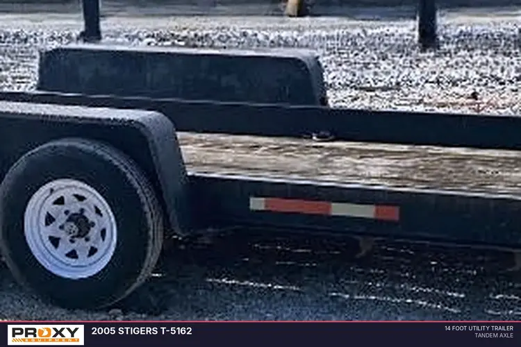 Used 2005 STIGERS T-5162 Flatbed Trailers Indiana US | Proxy Equipment #1377882
