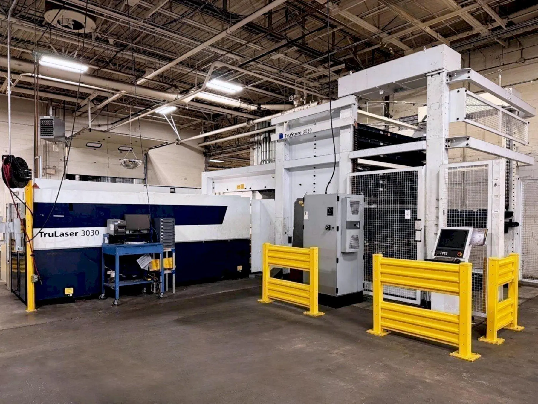 Used 2018 TRUMPF TRULASER 3030 FIBER Laser Cutters Illinois US | Machine Factory Outlet #1262983