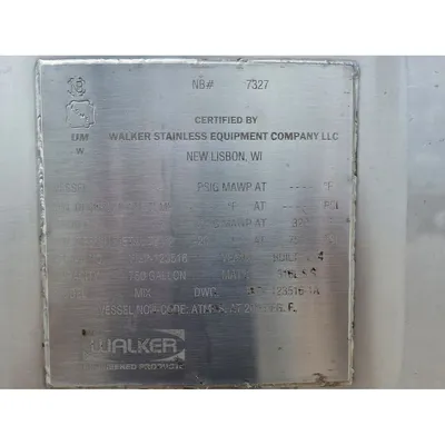 Used WALKER _UNKNOWN_ Stainless Steel Tanks West Virginia US | JM Industrial #1356991