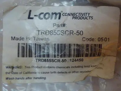 NEW L-COM TRD855SCR-50