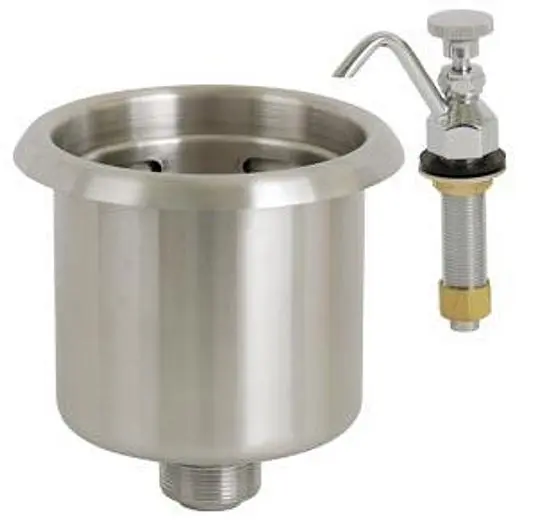 ICE CREAM DIPPERWELL - FAUCET AND BOWL