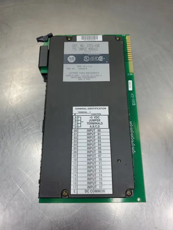 Used Allen-Bradley 1771-IGD PLC Input & Output | Palmetto Automation #1148600