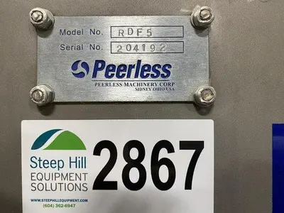 USED PEERLESS FOOD EQUIPMENT RDF5