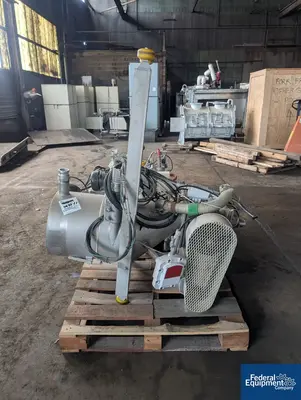 USED ANCASTER (2) Pneumatic Hopper Recivers, S/S