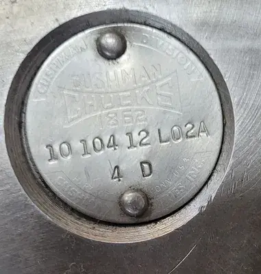 USED CUSHMAN 12" 3-JAW