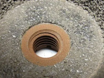 LAWSON PRODUCTS 85573 6"/ 4-3/4" X2 Cup Shaped Grinding Wheel Aluminum Oxide
