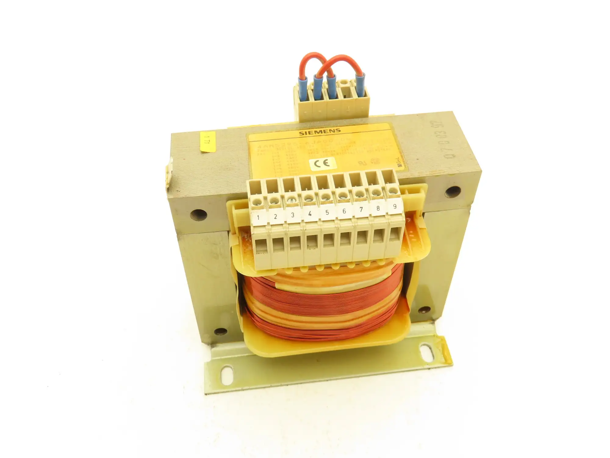 Siemens 4AM5295-6JA00-0N 500 VA Transformer 1PH HV 230/480/600 LV 115/115