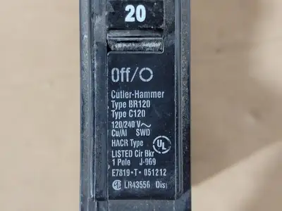 USED CUTLER-HAMMER BR120
