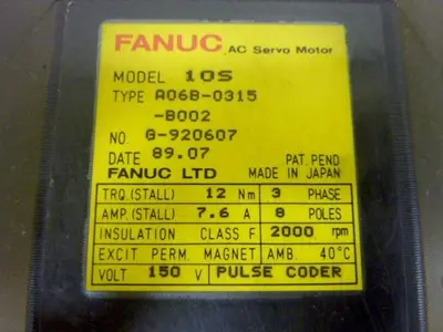 USED FANUC A06B-0315-B002