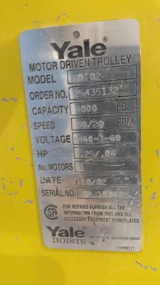 USED YALE Y80L02020S14