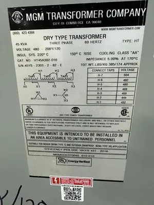 USED HAMMOND HT45A382-016