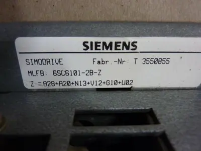 USED SIEMENS 6SC6101-2B-Z