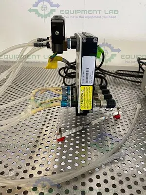 USED APPLIKON ADI 1030 BIO CONTROLLER W/ WATSON MARLOW 101U/R, COLE PARMER FLOWMETER