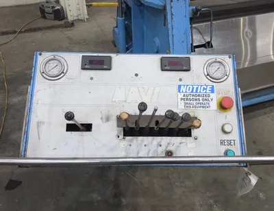 Used 1990 DAVI MCB 3028 Plate Bending Rolls including Pinch Georgia US | The Equipment Hub #1341548