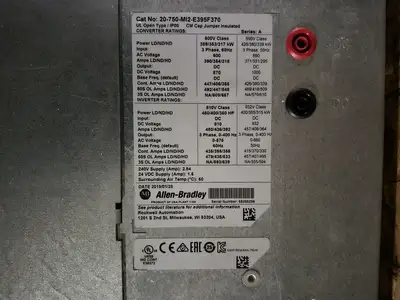 Used 2019 ALLEN-BRADLEY 20-750-MI2-E395F370 Switchgears British Columbia CA | Lenmark #238900