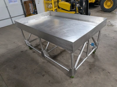 Heavy-Duty Stainless-Steel Table