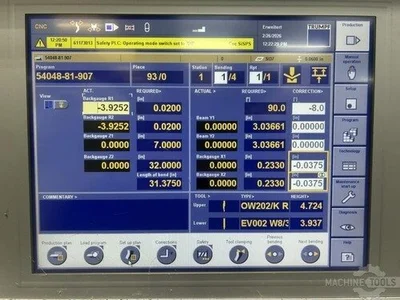 USED 2014 TRUMPF TRUBEND 7036