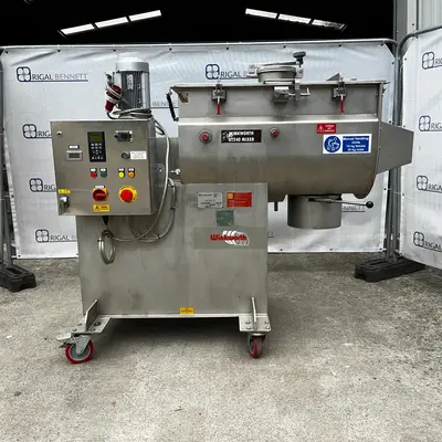 240L S/S JKTD Winkworth U Trough Mixer Type UT240